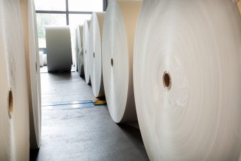 Domestic uncoated paper manufacturers claim imported uncoated paper rolls being sheeted in the U.S. are being dumped by foreign paper mills.
