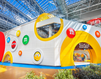 The Duggal Inno Lab designed, engineered and installed the digital displays that power M&M's Mall of America.