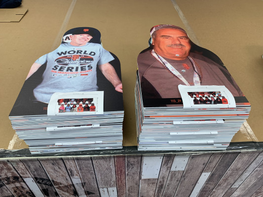 San Francisco Giants cutouts