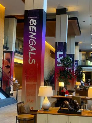 Super Bowl 56 Bengals Team Hotel