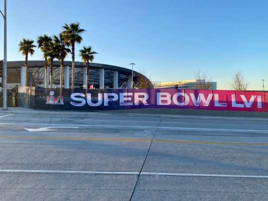 Super Bowl 56 Fence
