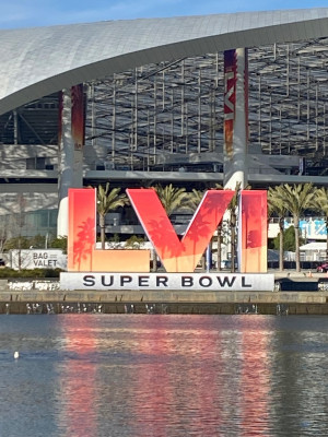 Super Bowl 56 Lake Letters