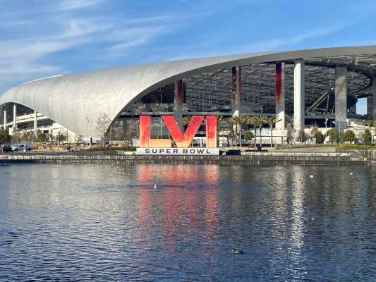 Super Bowl 56 Lake Letters
