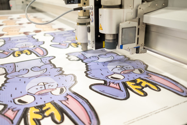 Infinity Images printing materials for Dinolandia.