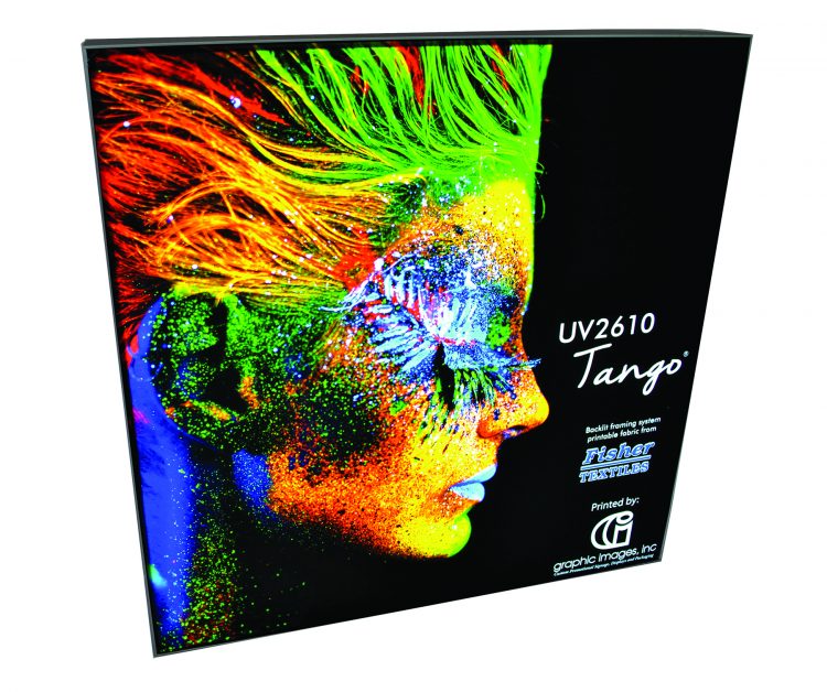 Fisher Textiles Presents Tango® Backlit Fabric for UV and Latex Printing