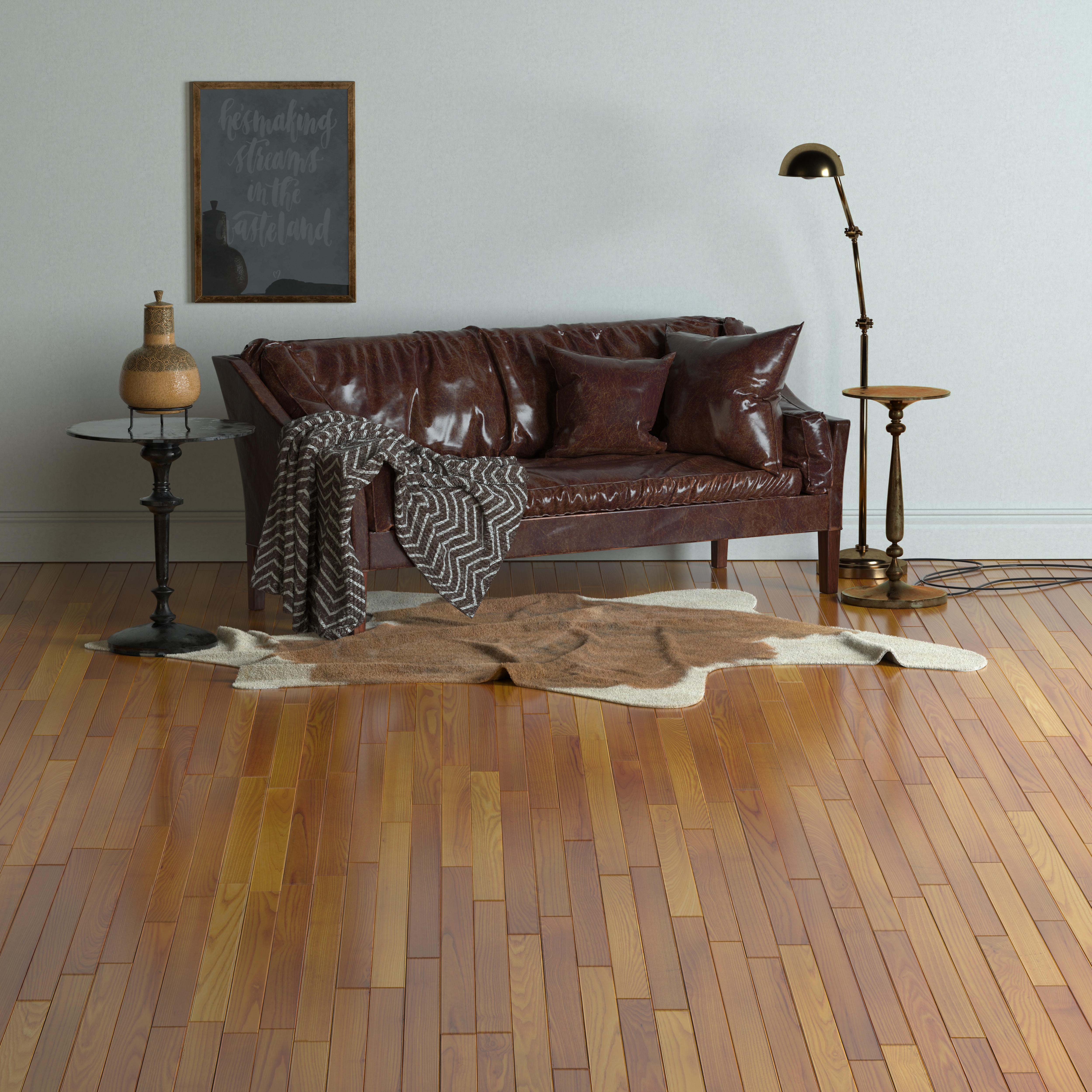 Digital stain with mineral inks makes it easy to obtain great tonal range.