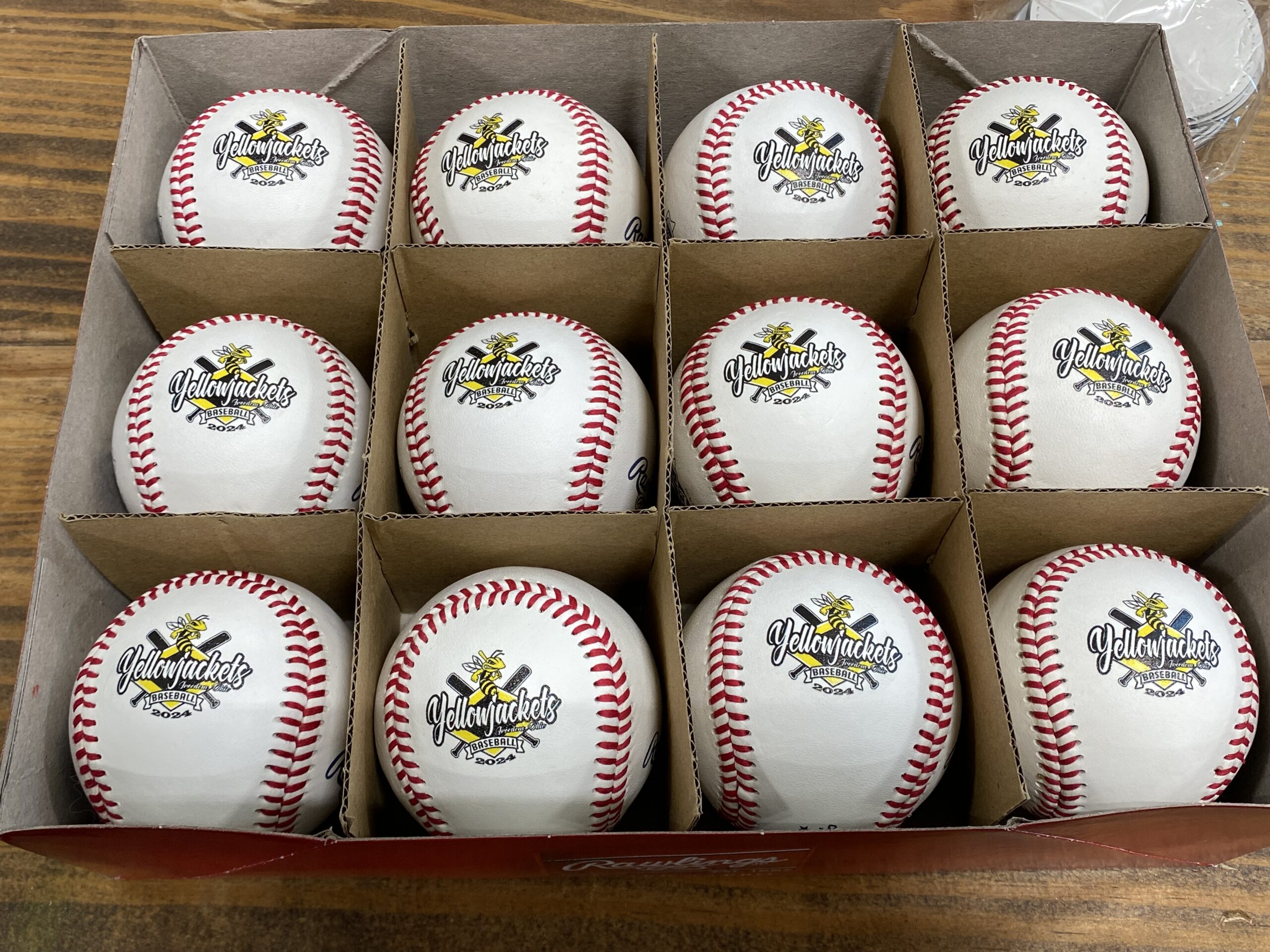 printed baseballs