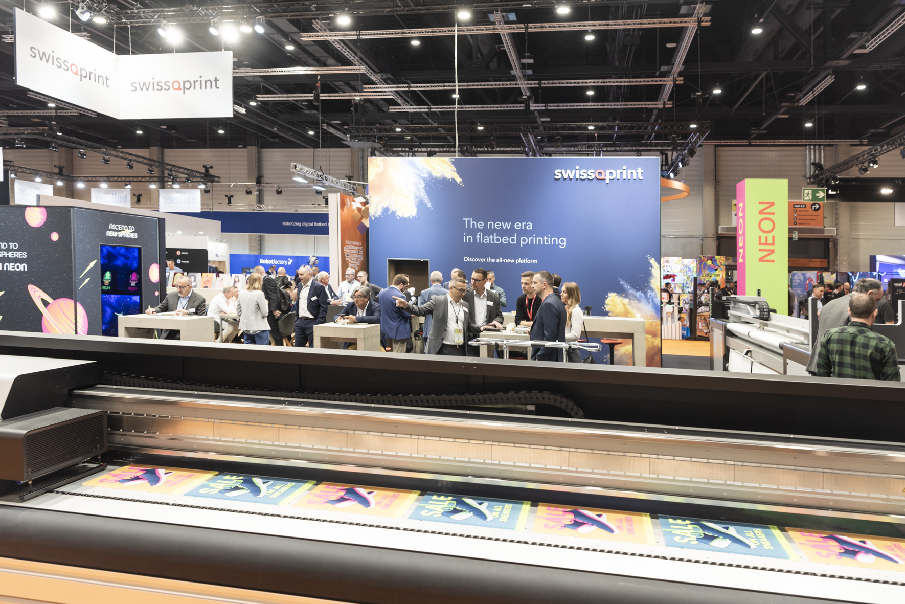 swissQprint to Exhibit Scalable Large-format Power in Barcelona